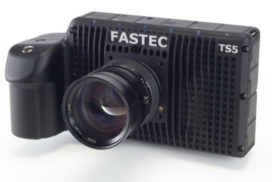 The Fastec TS5 high speed camera records events that are too fast for the naked eye and replays them for slow motion analysis
