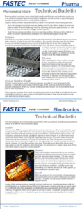 Application note on how Fastec high speed cameras help pharmaceutical and electronics machinery troubleshooting without slowing down the production line or shutting down production